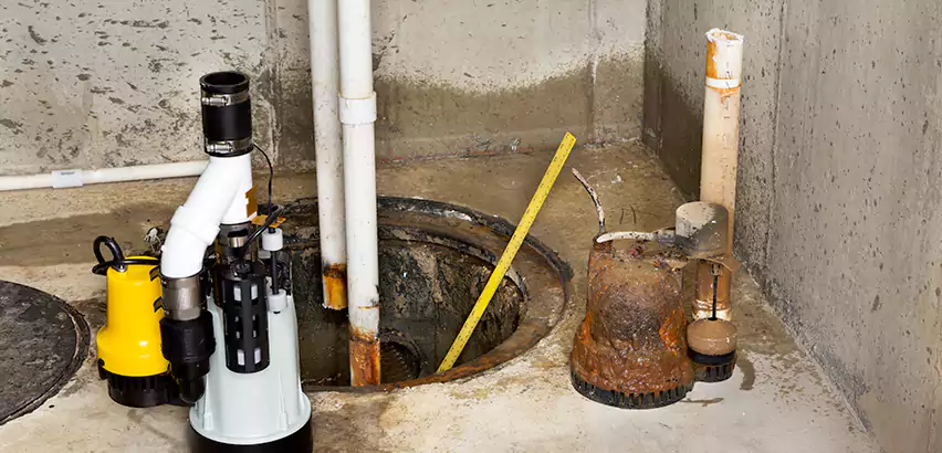 Installing Sump Pump in Finished Basement in Grove City, OH